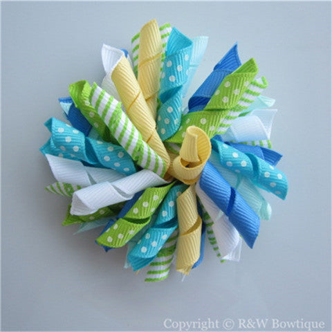 Sea Splash Korker Hair Bow