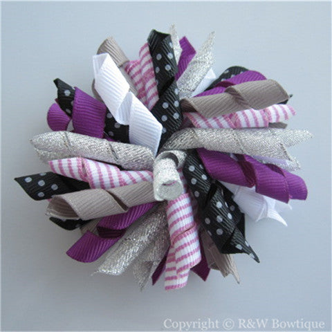 Sugarplum Sparkle Korker Hair Bow