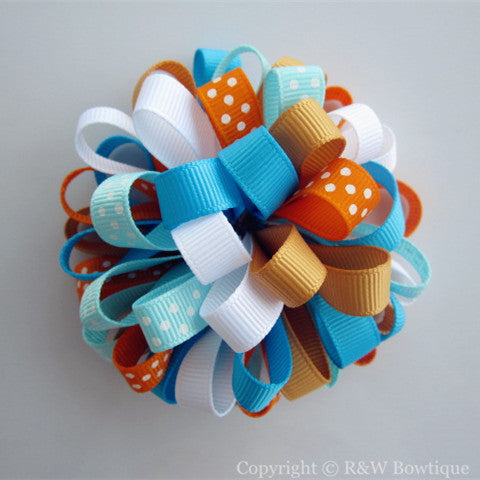 Summer Loopy Hair Bow