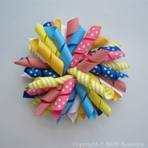 Summer Break Korker Hair Bow