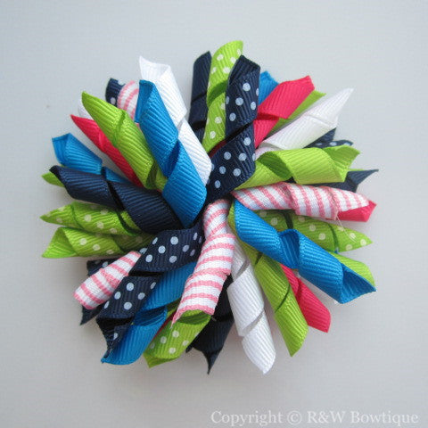 Summer Fun Korker Hair Bow