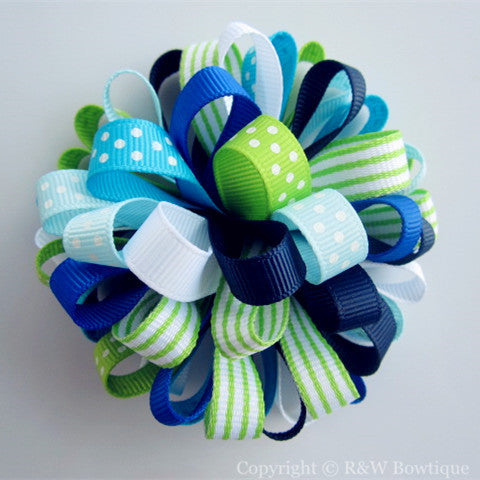 Summer Loopy Hair Bow