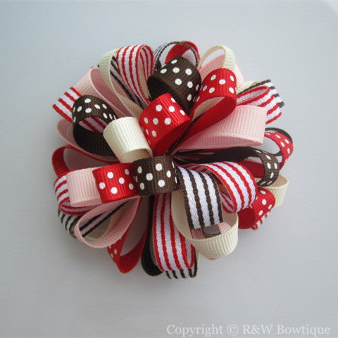 Sweet Treats Loopy Hair Bow