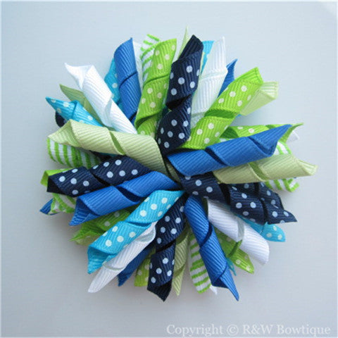 Tahitian Butterfly Korker Hair Bow