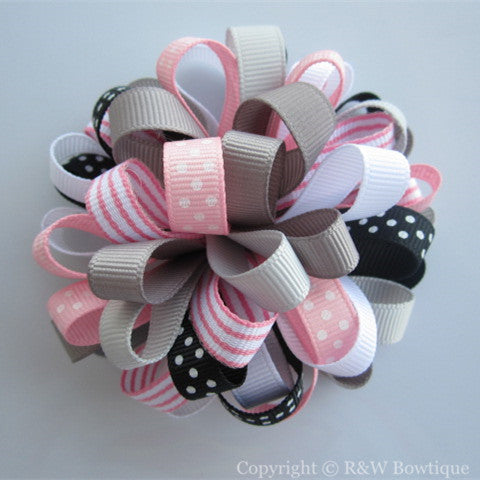 Tres Fabulous Loopy Hair Bow