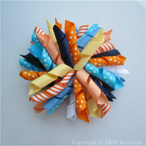 Tropical Bloom Korker Hair Bow